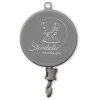 Sterntaler Spieluhr STERNTALER "Spielwerk für Mobile, The Sound of Silence", grau, Spieluhren, BabyB:7cm H:12cm T:4cm, B:7cm H:12cm T:4cm