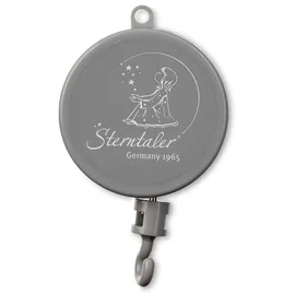 Sterntaler Spieluhr STERNTALER "Spielwerk für Mobile, The Sound of Silence", grau, Spieluhren, BabyB:7cm H:12cm T:4cm, B:7cm H:12cm T:4cm