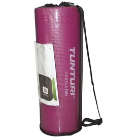 Tunturi Fitnessmatte mit Tasche pink
