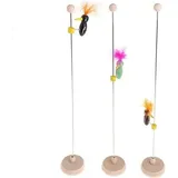 Lustiger Specht-Vogel auf einer Stockstange, Vintage, Retro, klassisch, Premium-Qualität, Geburtstagsgeschenk, Gag-Spielzeug und praktische Witze (zufällige Farbe)
