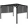 Proregal Ersatzdach Pavillon Baia 1 x 0,1 x 4,96 m Grau