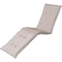 BEST Freizeitmöbel Sitzauflage BEST, beige (sandfarben), B:190cm H:7cm T:60cm,