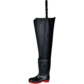 PORTWEST Waders Gummistiefel Schwarz 44