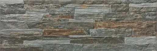 Geotiles Mubi Wandfliese magma 17x52 cm matt MUBIMA