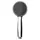 Wenko - Duschkopf Basic Grau Ø 10 Cm, Ø 10 Cm, Silber Glänzend, Kunststoff (abs) Chrom - Silber Glänzend