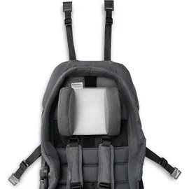 Qeridoo Hängematte Plus Kinderanhänger grau