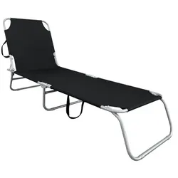 Lex XL 3-Bein Gartenliege Sonnenliege Strandliege Gartenmöbel klappbar