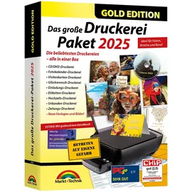 Markt + Technik Markt & Technik Das große Druckereipaket 2025 Gold Edition