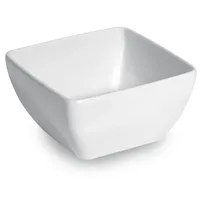 HENDI Quadratische Schüssel Weiß 130x130x65 mm