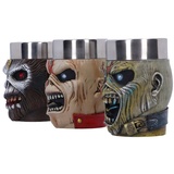 Nemesis Now Iron Maiden Schnapsgläser 3er-Pack Eddie 9 cm