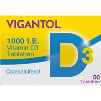 VIGANTOL 1.000 I.E. Vitamin D3 Tabletten 50 St.