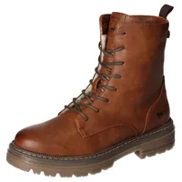 Mustang Winterboots, Schnürboots, Winterstiefelette, Nieten und Zierriegel an der Ferse Gr. 38, cognacfarben, , 56554600-38