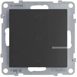Legrand Seano with Netatmo Rollladenschalter Smart Home Anthrazit