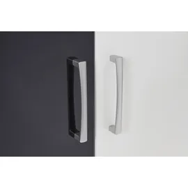 Priess Kleiderschrank 140 x 193 x 55 cm Schwarz