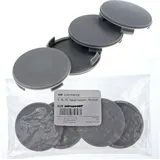 BRANDT AUTOMOTIVE Radkappe 4X 60mm Nabenkappen Kappen Grau Gewölbt für Alutec Rial Anzio