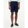 Tommy Hilfiger "DOVER", Herren, Gr. 31, N-Gr, blau (carbon navy), Web, Obermaterial: 72% Polyester, 19% Baumwolle, 9% Elasthan, regular fit kniefrei, Hosen Chinoshorts, mit Flag-Stickerei