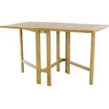 VCM Klapptisch 135 x 65 x 75 cm Braun