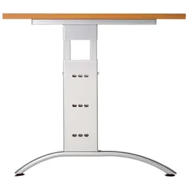 Hammerbacher Schreibtisch 80x80cm Nussbaum