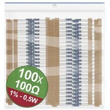 Quadrios 22P087 22P087 Metallschicht-Widerstand Sortiment 100 axial bedrahtet 0.5 W 1 1 Set