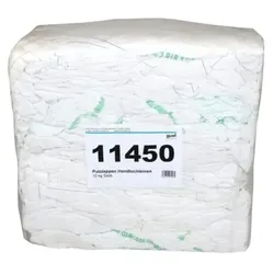 Putzlappen Handtuchleinen Gerstenkorn, weiß, Baumwolle, Säcke a 10 kg