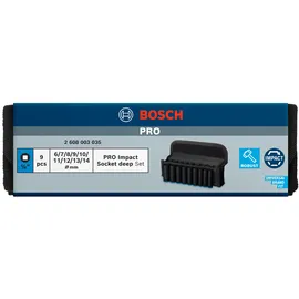Bosch PRO Impact Stecknuss Set 9-tlg.