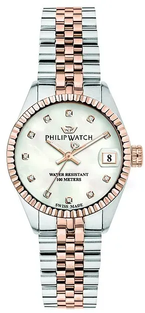 Philip Watch Damenuhr Caribe Urban R8253597596 - bicolor