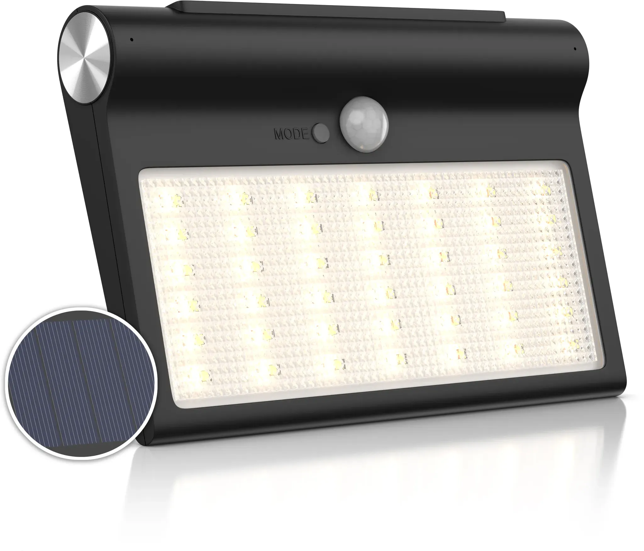 Solar-Sicherheitsleuchte 84 LEDs mit PIR-Sensor