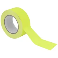 Accessory Accessory, Gaffa Tape 50mm x 25m neongelb UV-aktiv