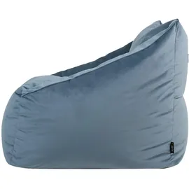 I.C.O.N. icon Sitzsack Sessel für Erwachsene, Hellblau, Textil, 1-Sitzer, Freiform, 97x73x84 cm, Hergestellt in Deutschland, Oeko-Tex® Standard 100, Reach, Wohnzimmer, Hocker, Sitzsäcke, XXL Sitzsäcke