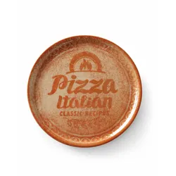 12 x Hendi Pizzateller Recipe Collection Rot, 330 mm