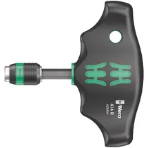 WERA 416 R Quergriff-Bits-Handhalter mit Rapidaptor Schnellwechselfutter, 1/4" x 45 mm