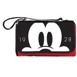 PICNIC TIME ONIVA - a Brand - Disney Mickey Mouse Decke Tragetasche Outdoor Picknickdecke - Stranddecke - Campingdecke (rot mit schwarzer Klappe)