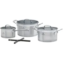 CHEF CUISINE Topf-Set 3-tlg. Ø 16 cm + Ø 20 cm + Ø 24 cm