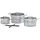 CHEF CUISINE Topf-Set 3-tlg. Ø 16 cm + Ø 20 cm + Ø 24 cm