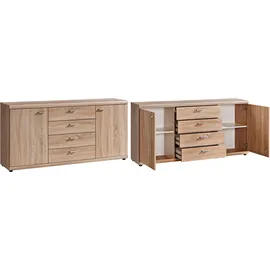 Procontour Kommode Sun BESTSELLER 150 x 74 x 35 cm Braun