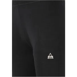 SOS Nuuk Woll Baselayer lange Skiunterhose schwarz XS
