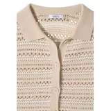 Cecil Cardigan mit Polokragen Beige L