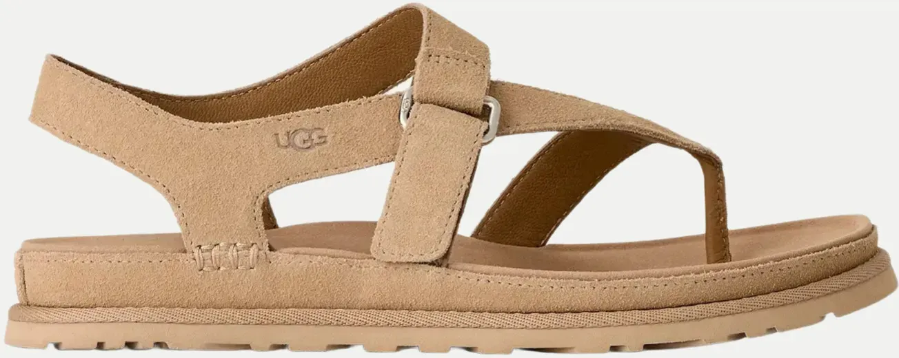 Sandale Goldengaze Toe Post Beige 39