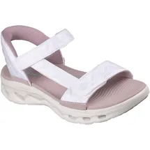 SKECHERS GO WALK GLIDE-STEP 2.0 Sandale Damen Rosa/Weiß 41