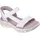 SKECHERS GO WALK GLIDE-STEP 2.0 Sandale Damen Rosa/Weiß 41