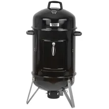 BBQ-Toro Räuchertonne Oak Ø 47 cm schwarz