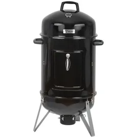 BBQ-Toro Räuchertonne Oak Ø 47 cm schwarz