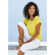 VIVANCE Kurzarmshirt Gelb 32/34