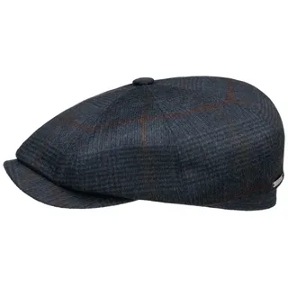 Stetson Schiebermütze Hatteras Cashmere blau|braun 58/L