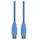 E+P Elektrik USB-A auf USB-A 2,5 m Blau