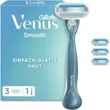 Gillette Venus Smooth Rasierer + 2 Klingen