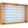 VCM Hängevitrine Mandosa XL 60 x 40 x 10 cm Braun