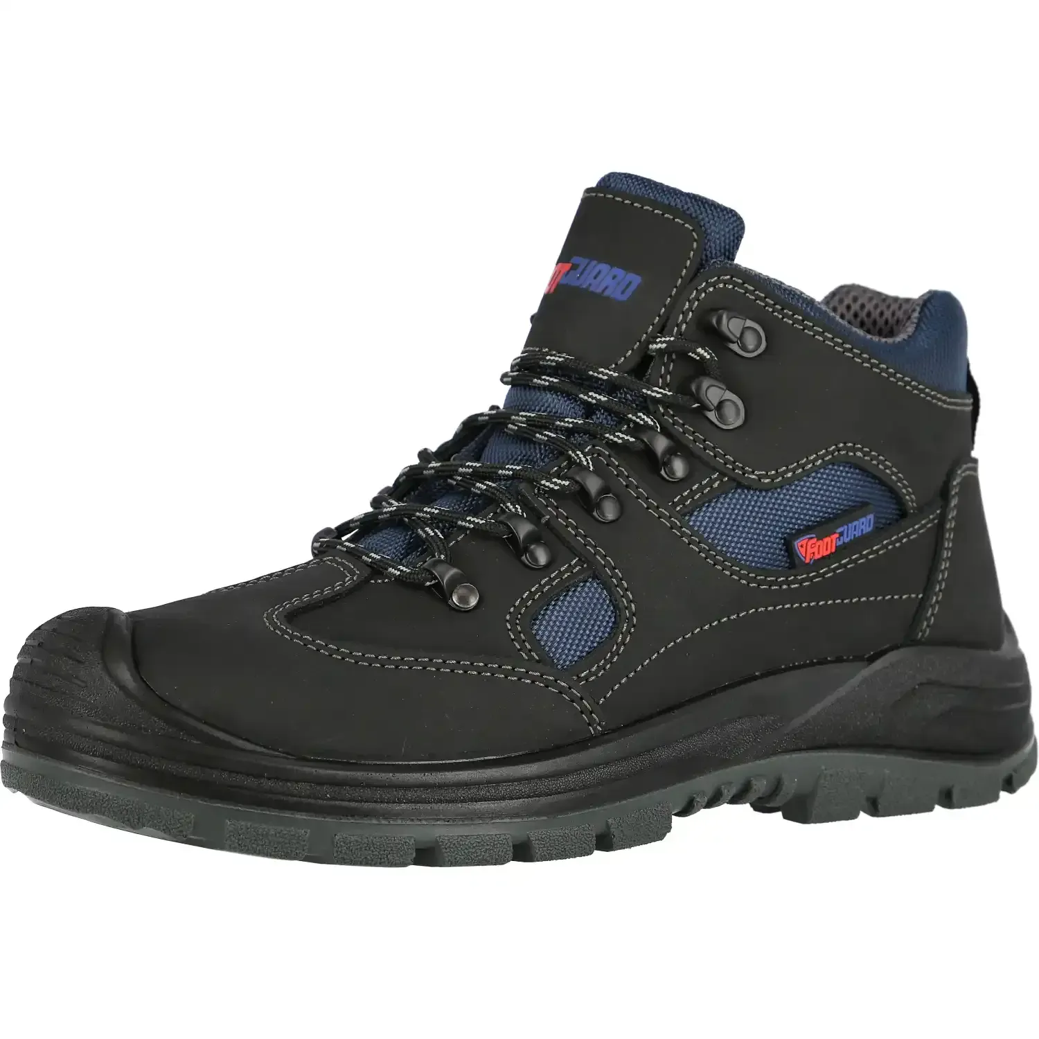 Sicherheitshochschuhe S3 "SAFE MID" - 47 - schwarz