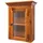 Massivmoebel24 Hängevitrine Oxford 52 x 24 x 69 cm Braun