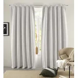 LeGer Home by Lena Gercke Verdunkelungsvorhang "Marusha" Gr. 4, creme, B:135cm H:245cm, Polyester, Polyester, LEGER HOME BY LENA GERCKE, Gardinen, Verdunkelnder Vorhang, blickdicht, Leinenoptik, robuste Haptik, Thermo